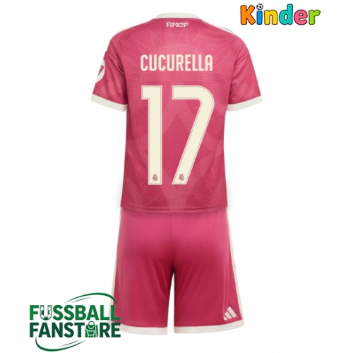 Real Madrid Marc Cucurella #17 Replik 3rd trikot Kinder 2026-27 Kurzarm (+ Kurze Hosen)